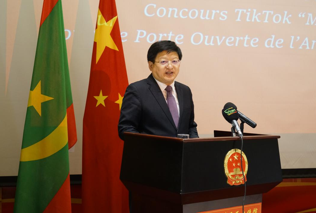 大国外交丨这个非洲小国为何如此重视数字化“中国方案”？——专访中国驻毛里塔尼亚大使唐中东(图1)